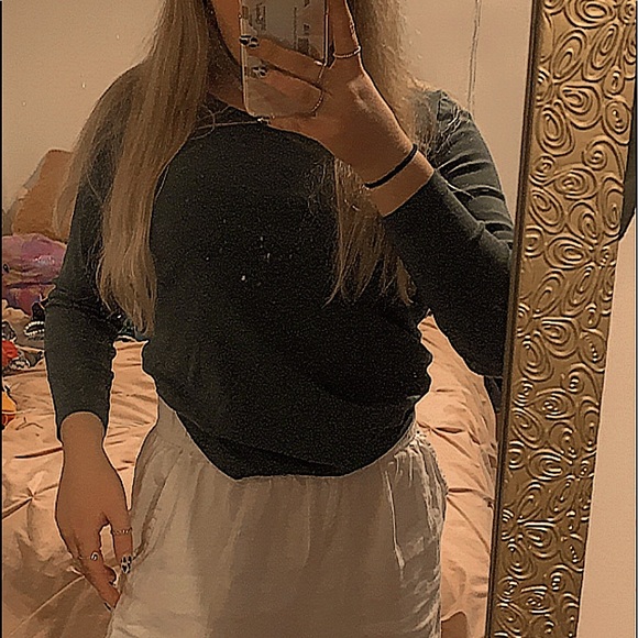 basic dark green long sleeve - Picture 4 of 4